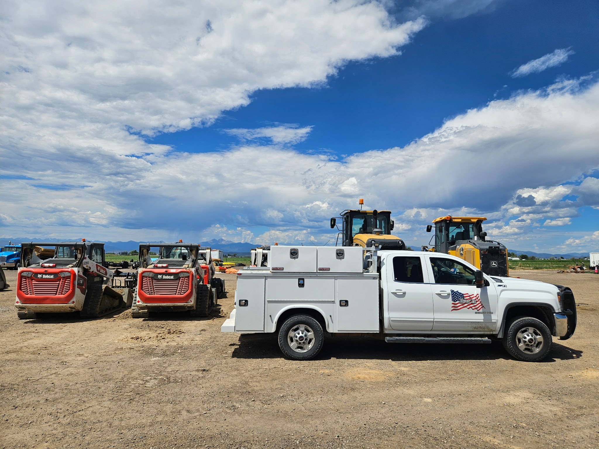 Alpine Air equipment on site